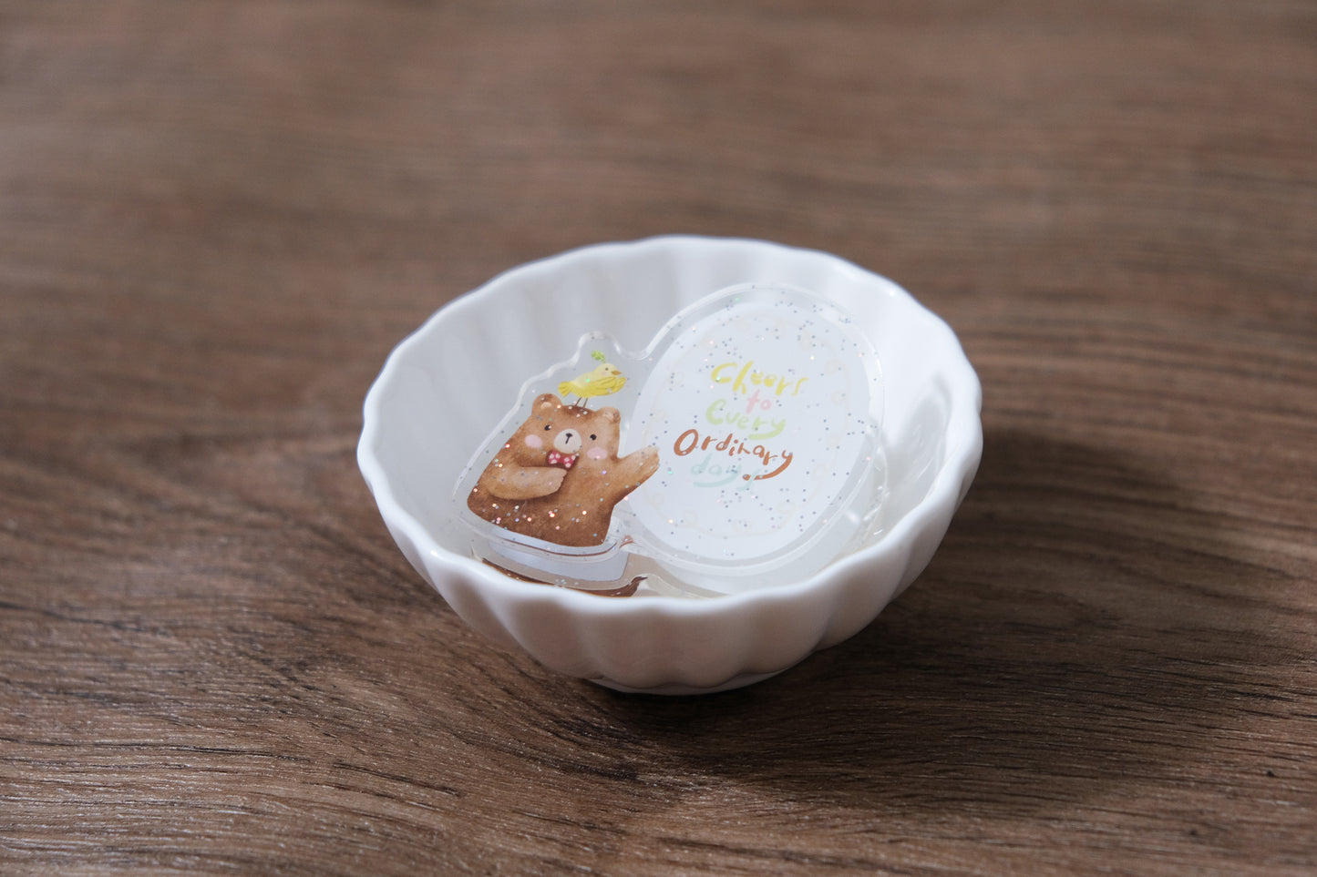 Acrylic Clip: Cheers to Every Ordinary Days