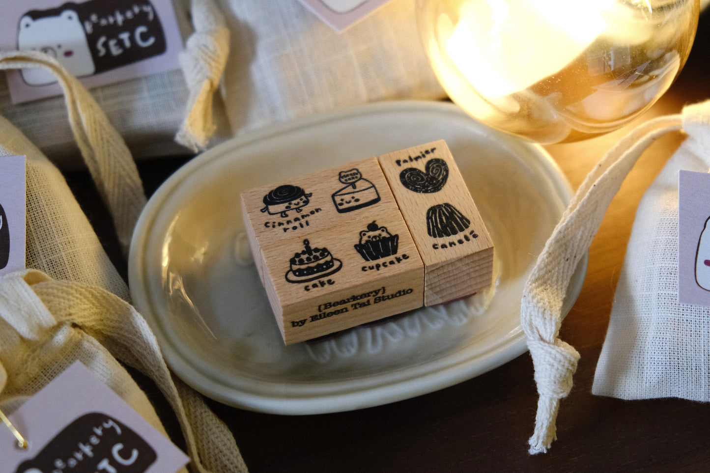 Bearkery: Rubber Stamps Sets