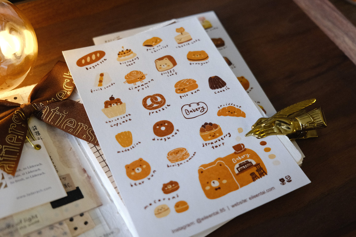 Bearkery: Stickers