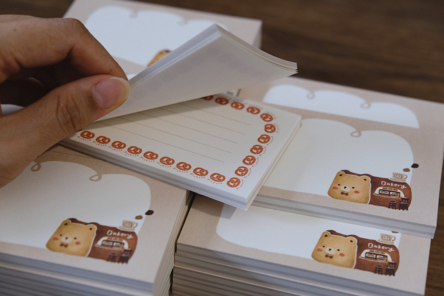 Bearkery: Memo Pad