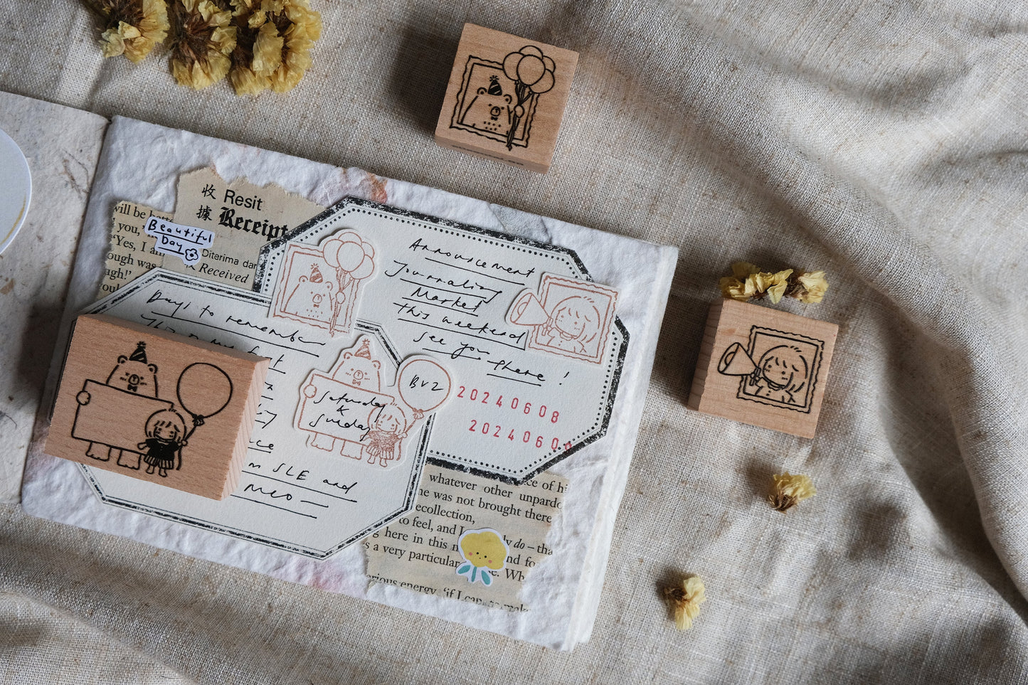 Bear & Girl: Celebration