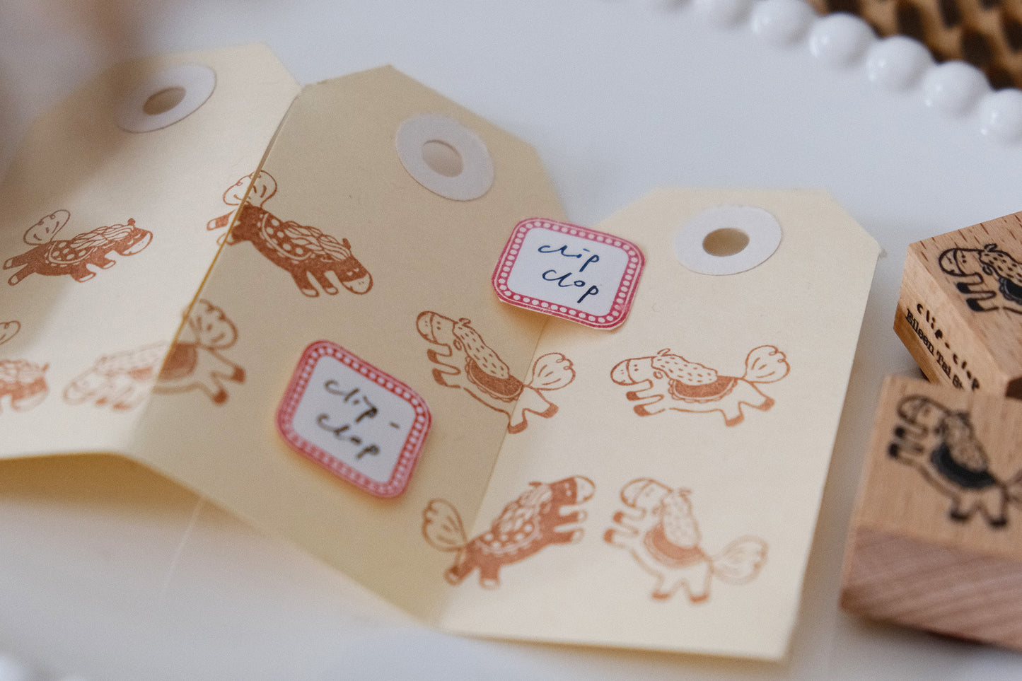 Clip-Clop Rubber Stamps