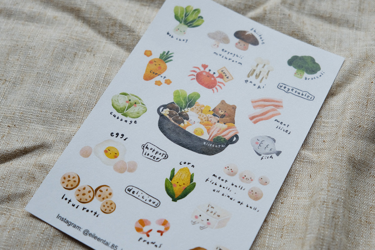 Stickers: Hotpot Bear