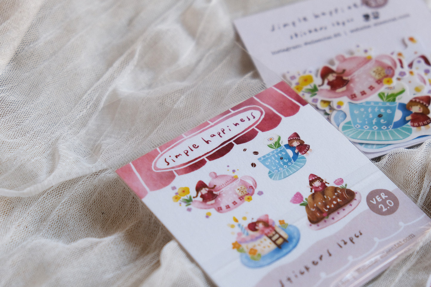 Simple Happiness // Sticker Flakes V2.0