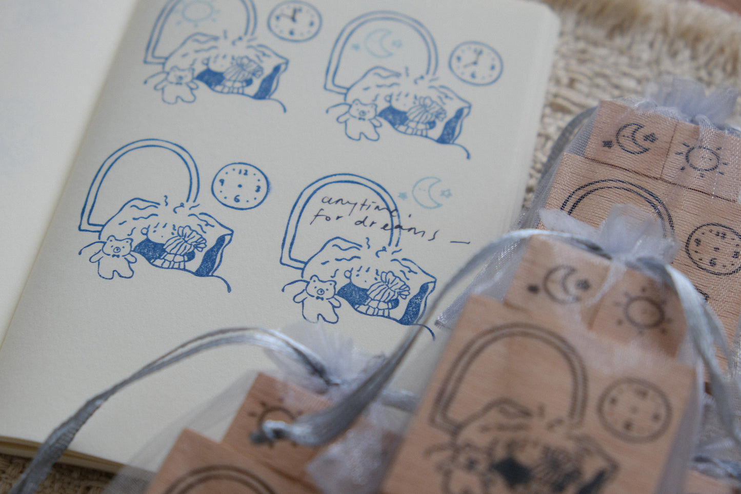Anytime, For Dreams: Rubber Stamps