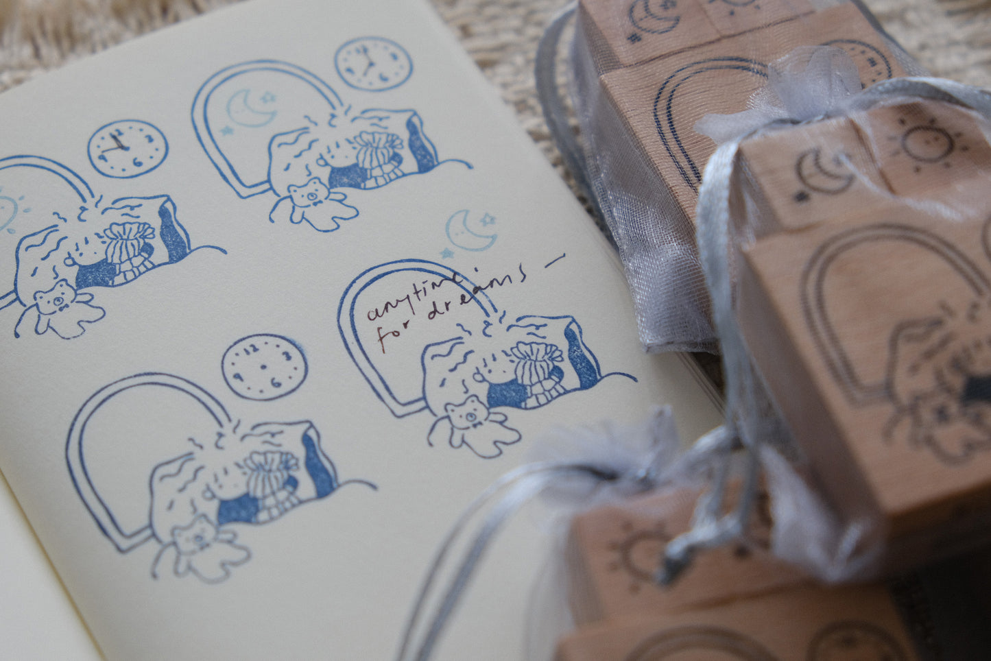 Anytime, For Dreams: Rubber Stamps