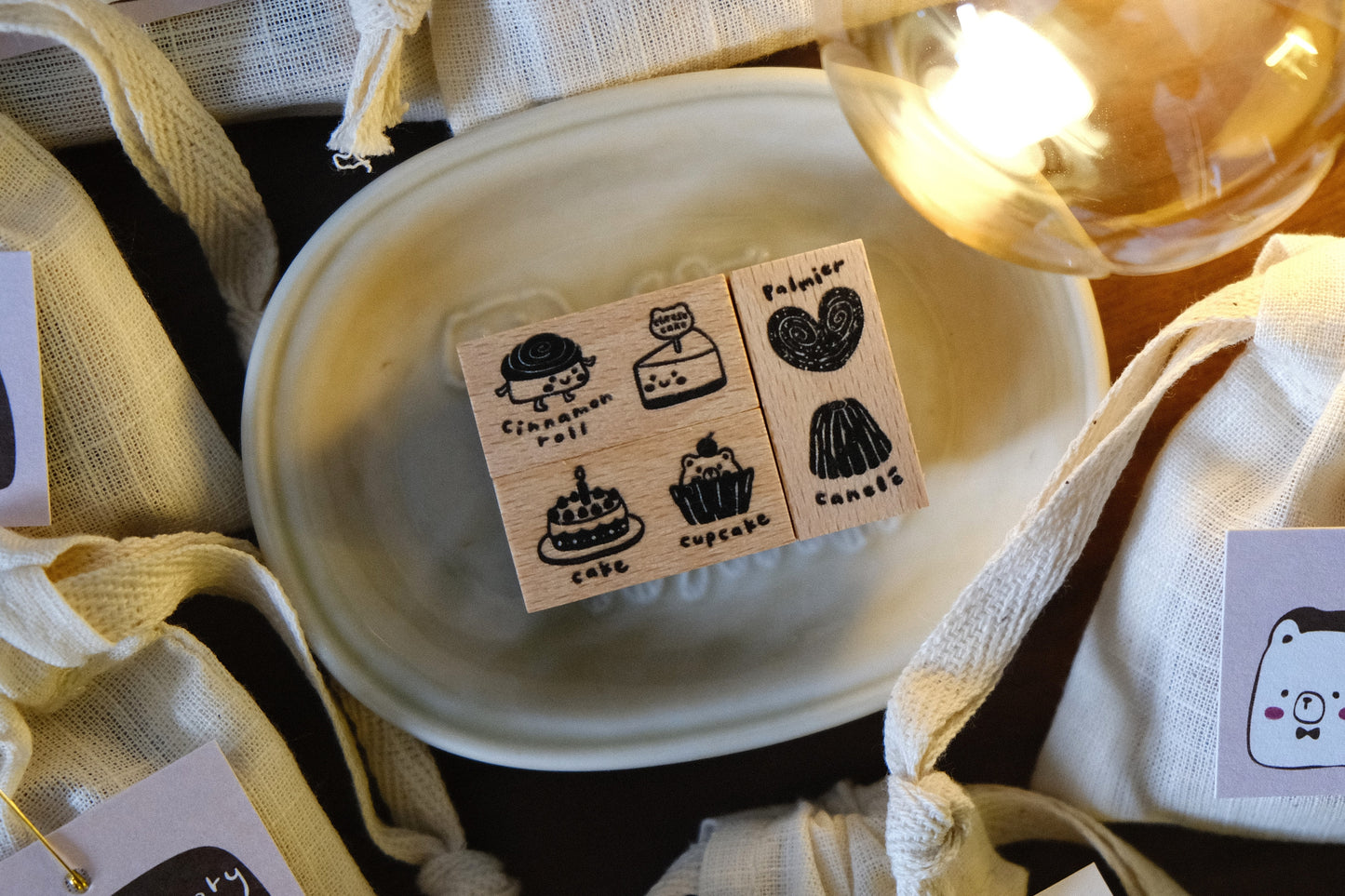 Bearkery: Rubber Stamps Sets