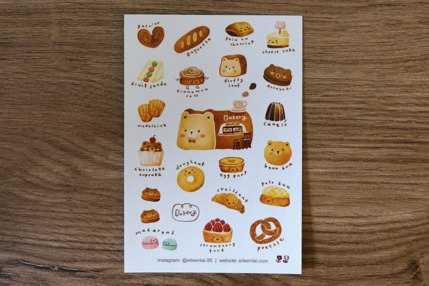 Bearkery: Stickers