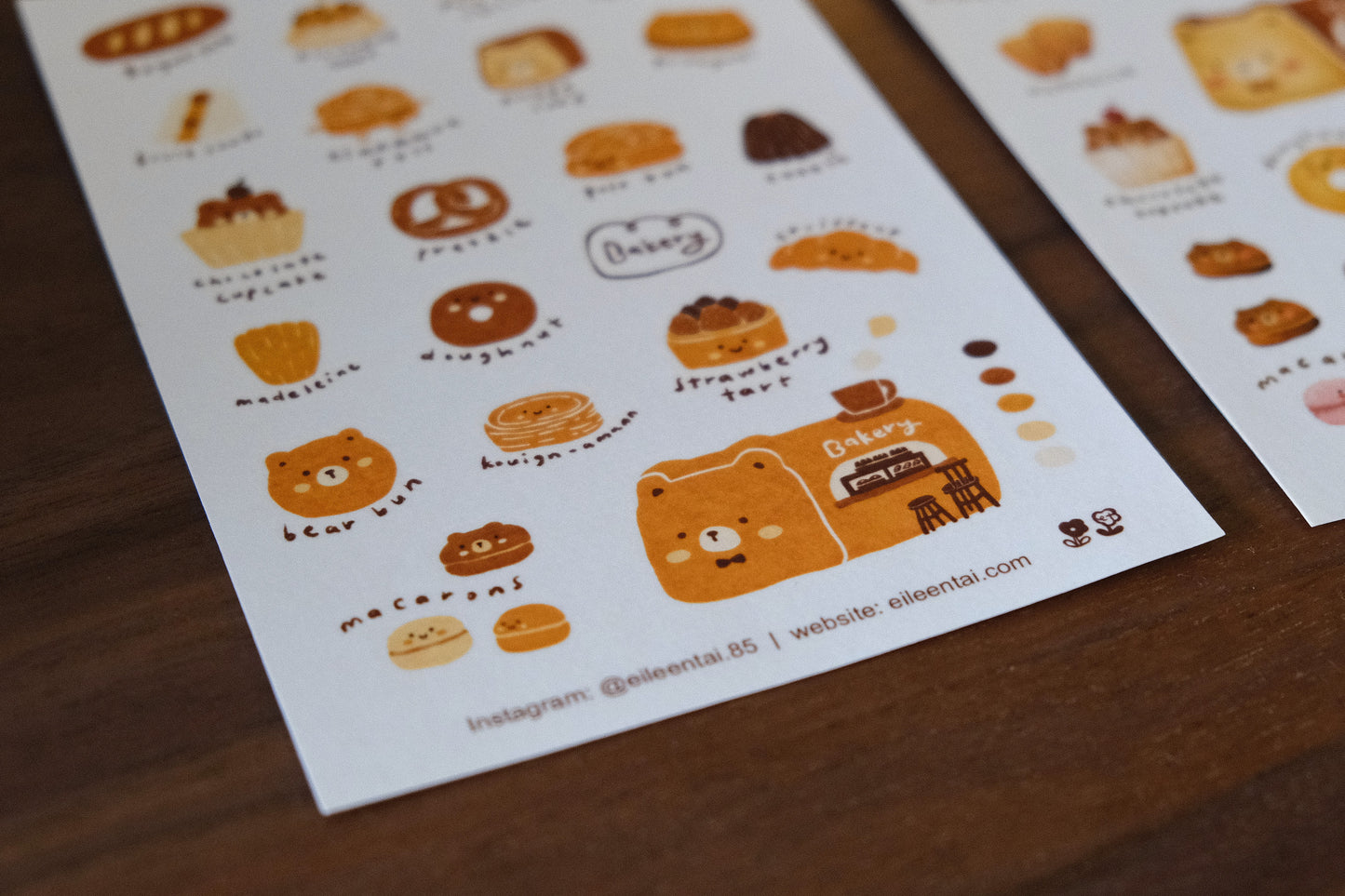 Bearkery: Stickers