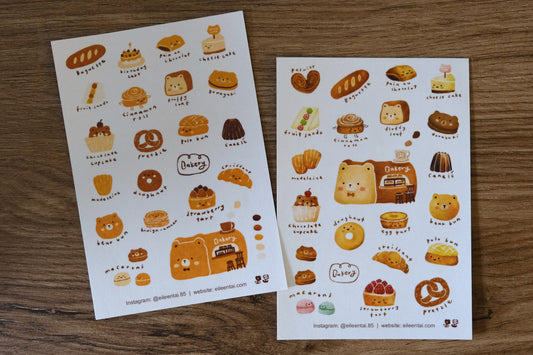 Bearkery: Stickers
