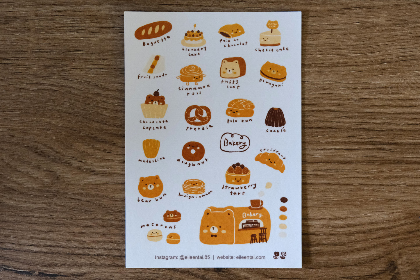 Bearkery: Stickers