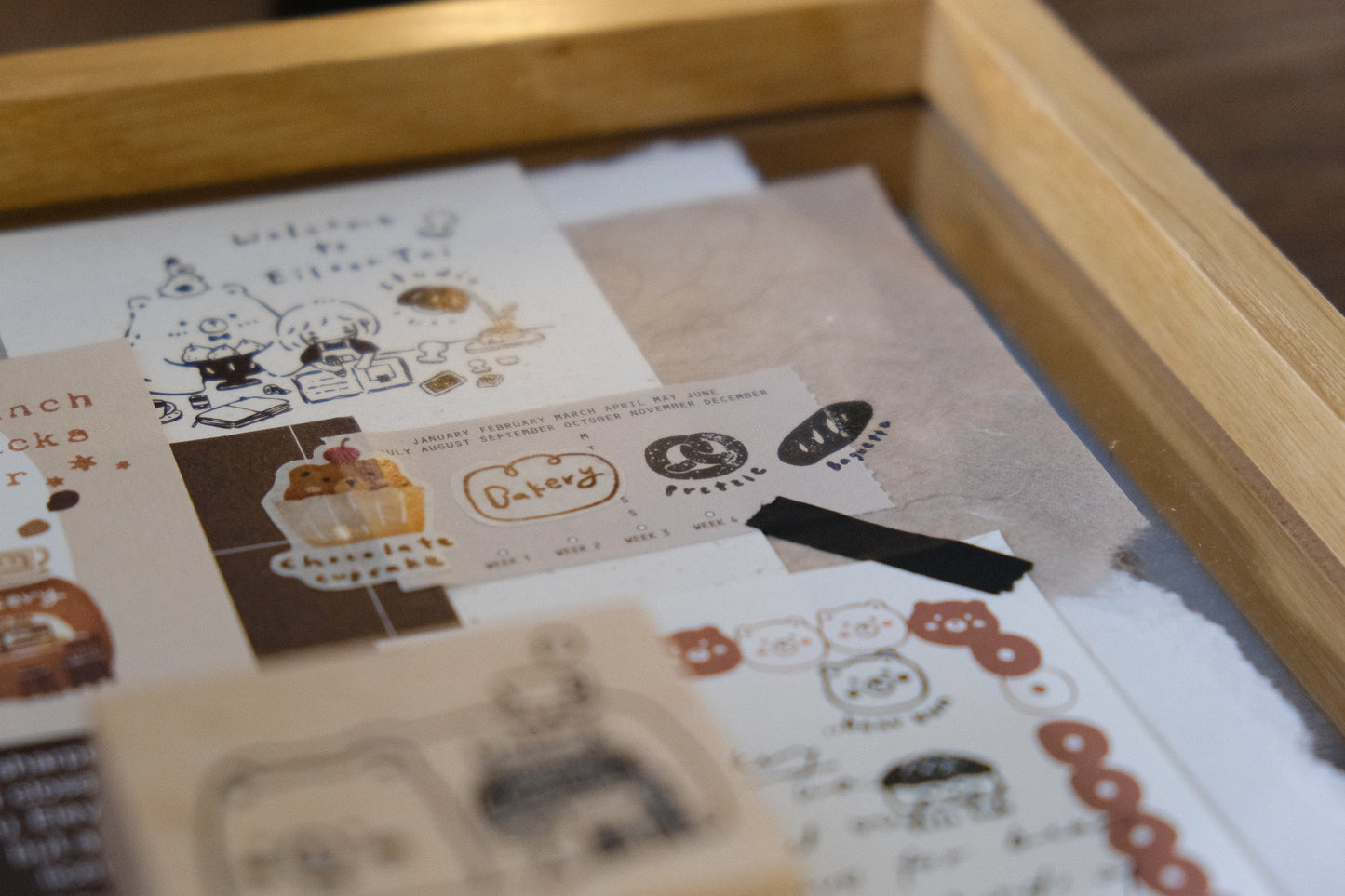 Bearkery: Rubber Stamps Sets