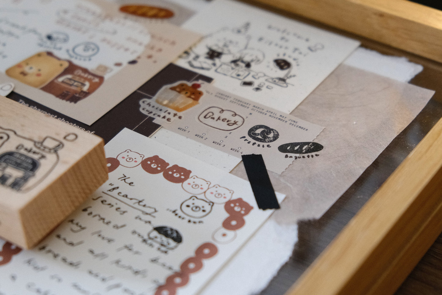 Bearkery: Rubber Stamps Sets