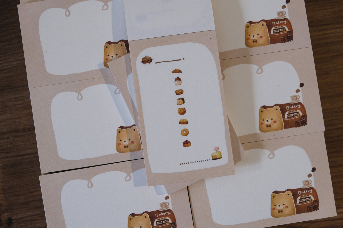 Bearkery: Memo Pad