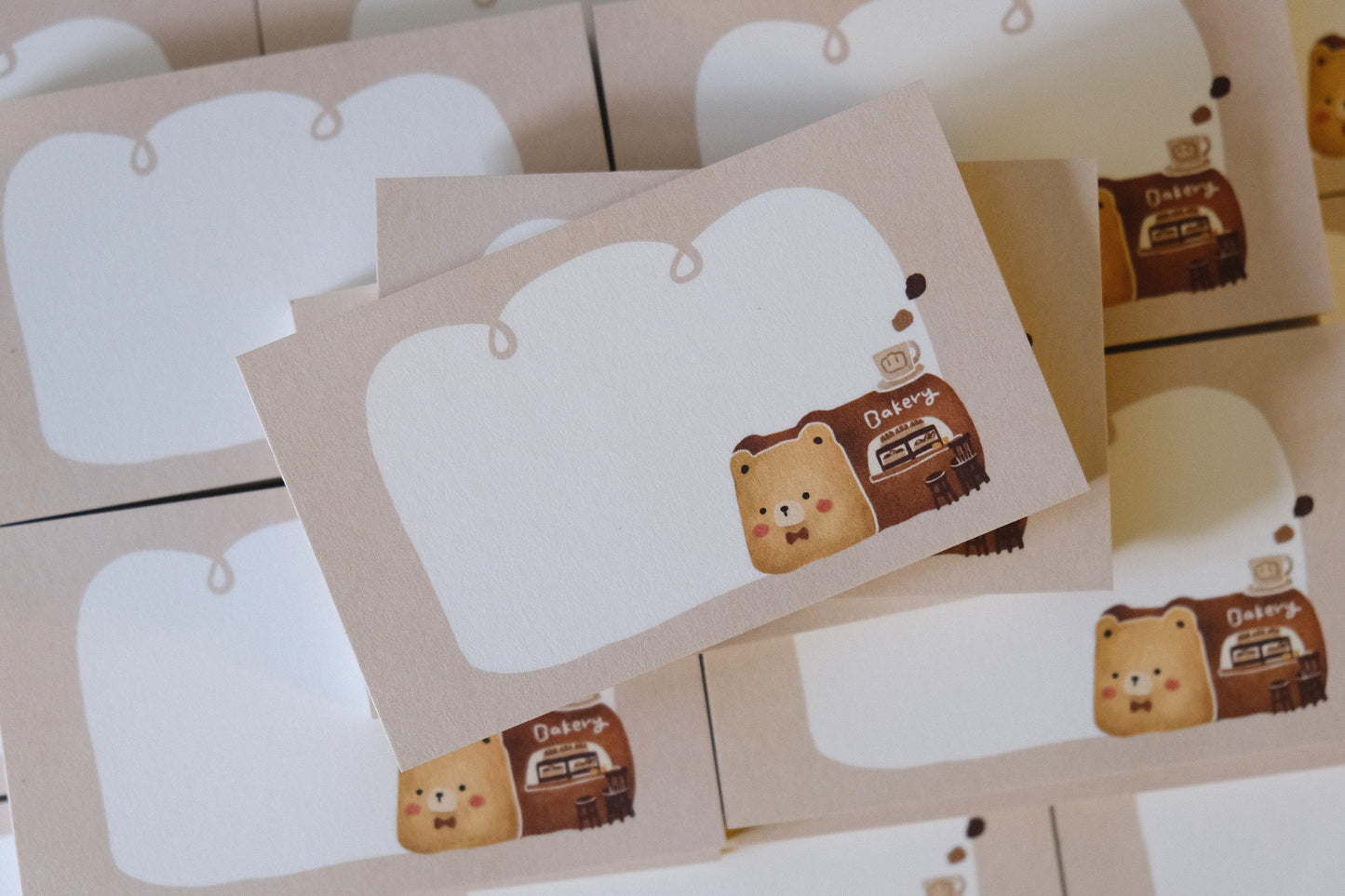 Bearkery: Memo Pad