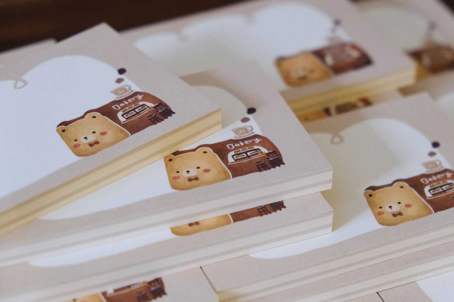 Bearkery: Memo Pad