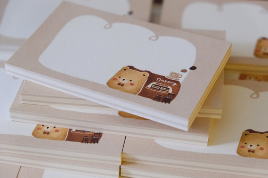 Bearkery: Memo Pad