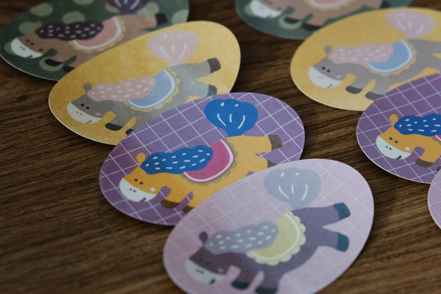 Clip-Clop: Diecut Stickers Pack (Website Exclusives)