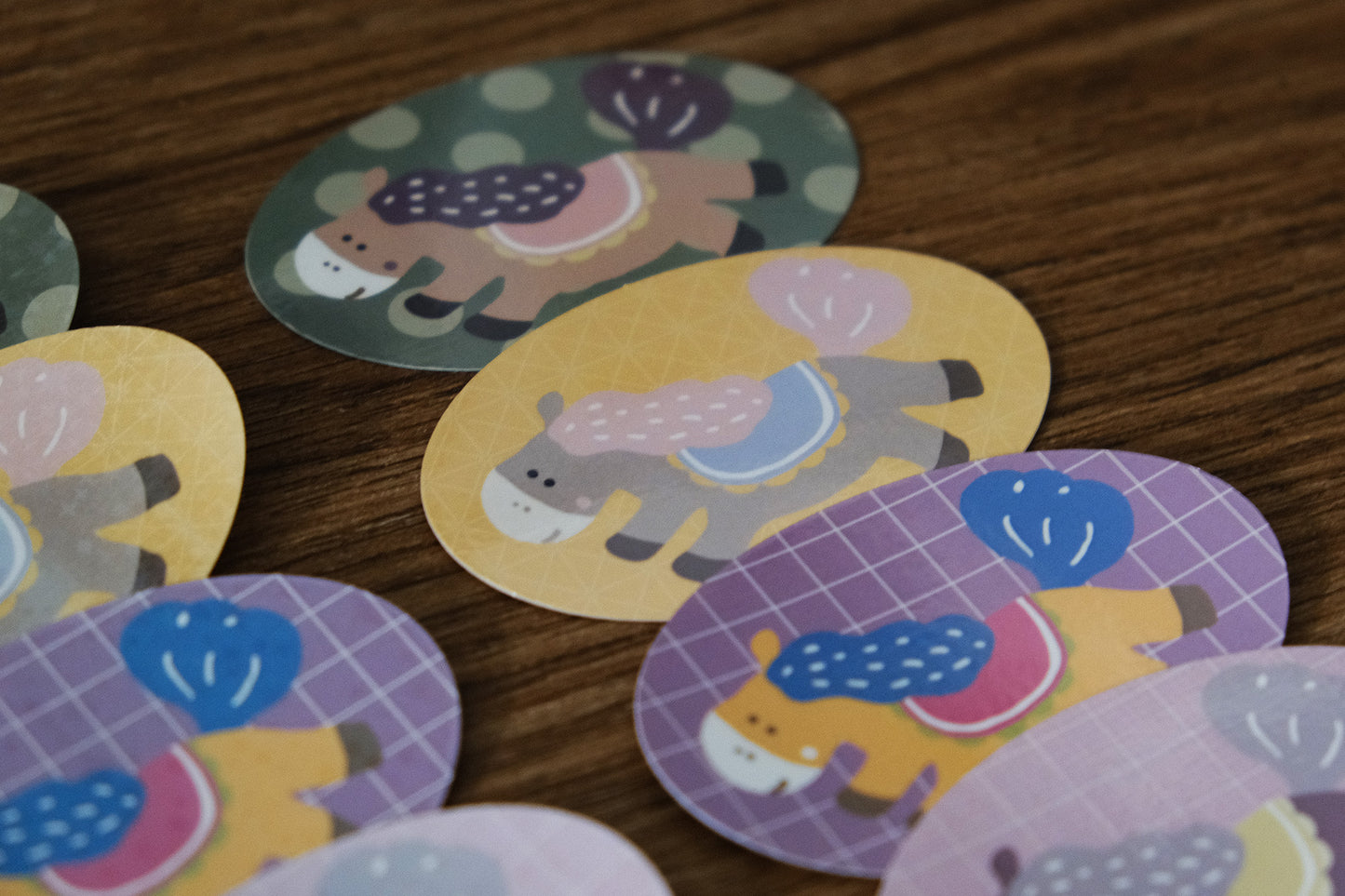 Clip-Clop: Diecut Stickers Pack (Website Exclusives)