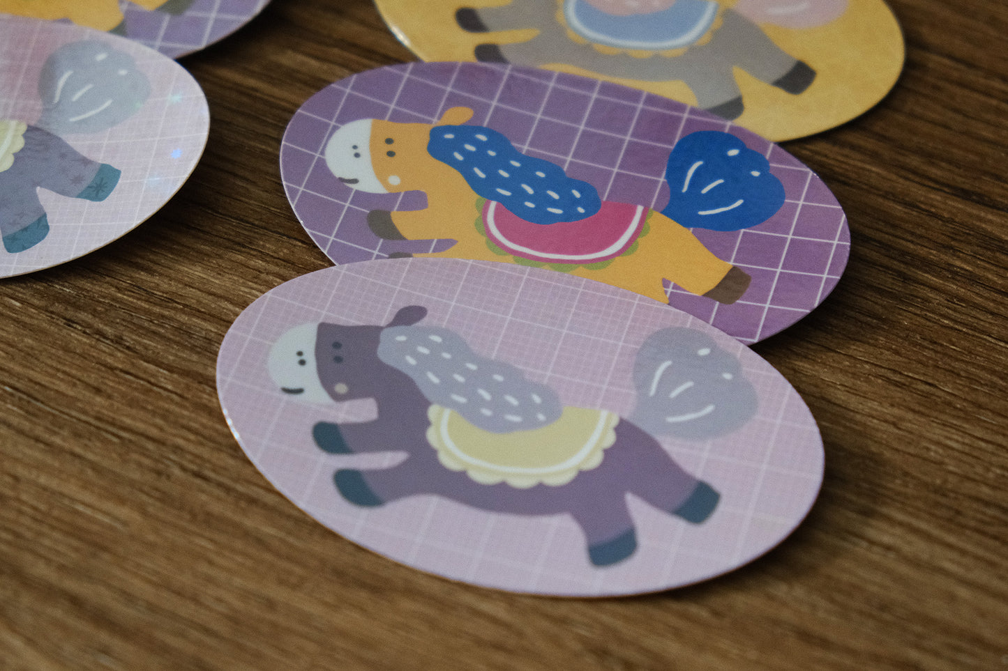 Clip-Clop: Diecut Stickers Pack (Website Exclusives)