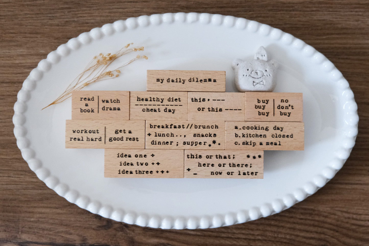 Typewriter phrases {My Daily Dilemma}