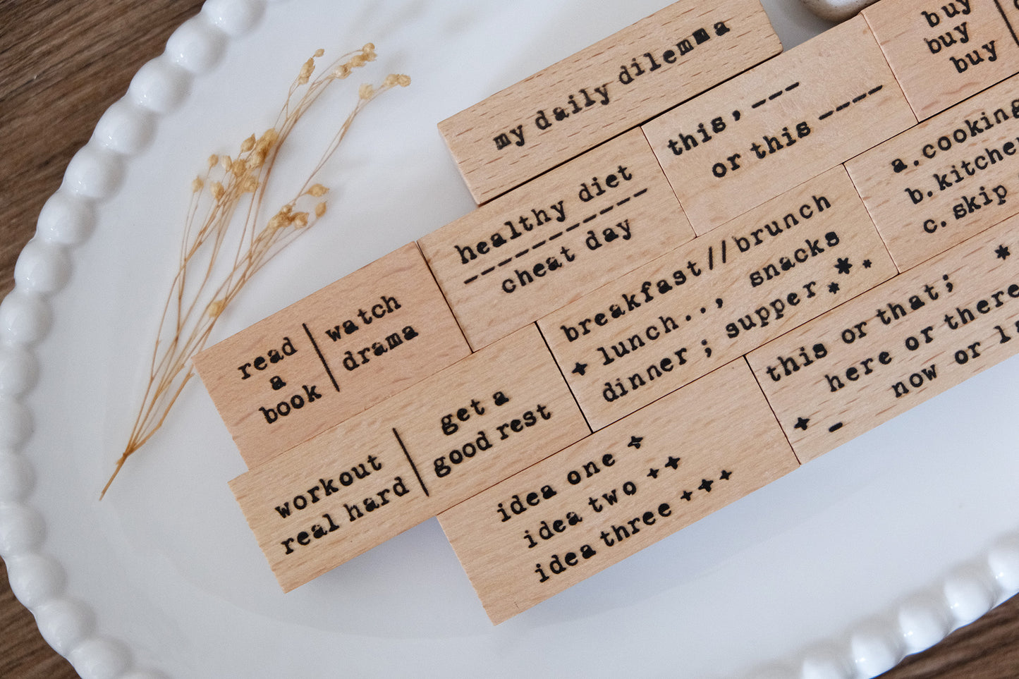 Typewriter phrases {My Daily Dilemma}