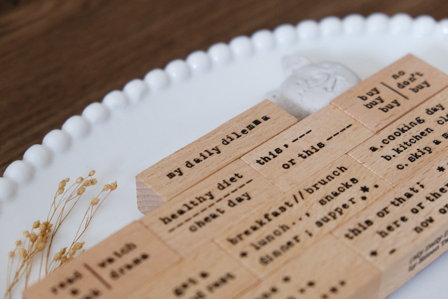 Typewriter phrases {My Daily Dilemma}