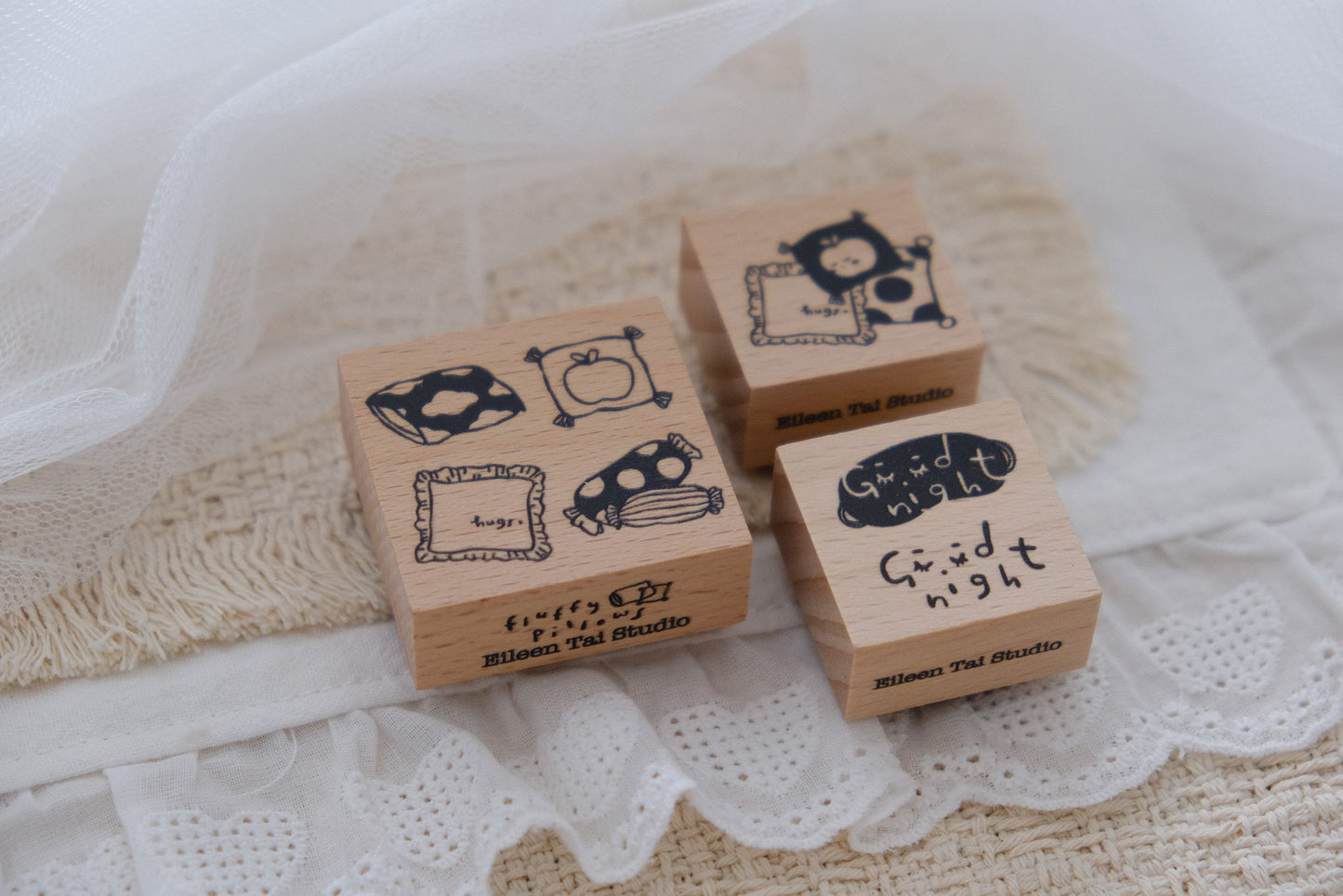 {Good Night} Series: Rubber Stamps