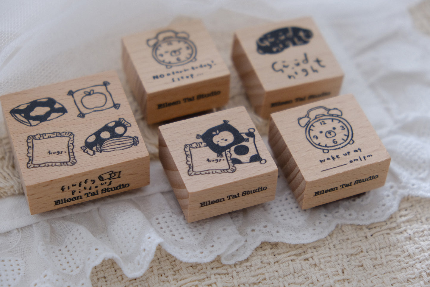 {Good Night} Series: Rubber Stamps