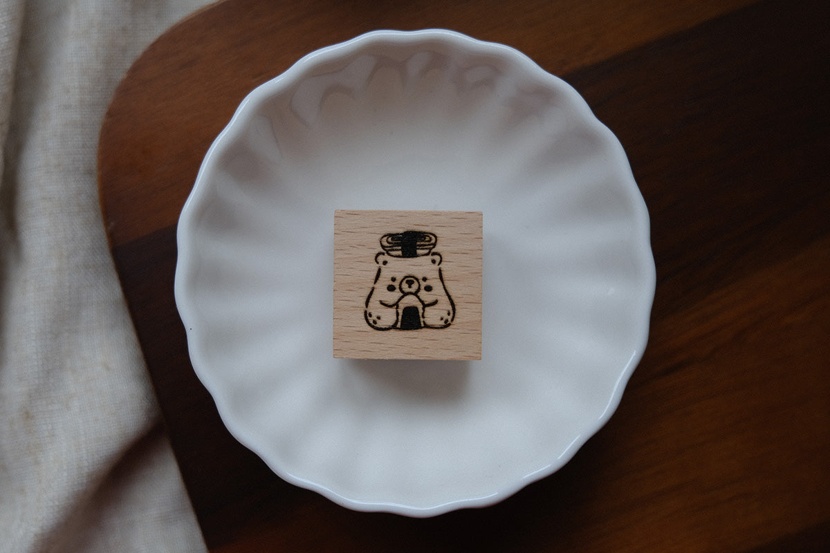 Foodie Bears Rubber Stamps
