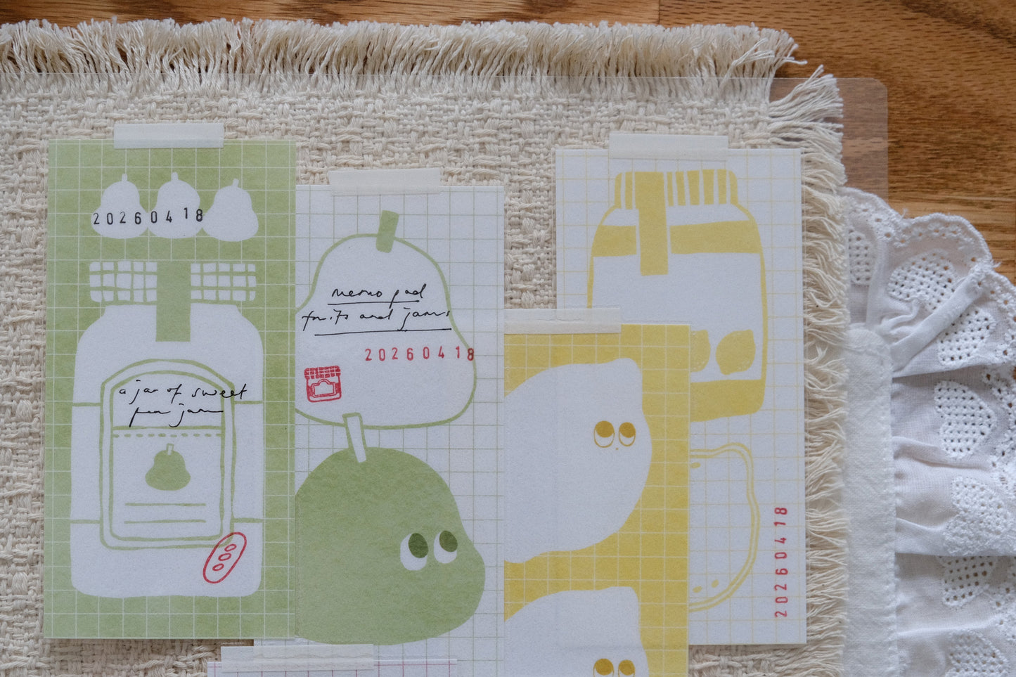 Fruit Jam: Memo Pad