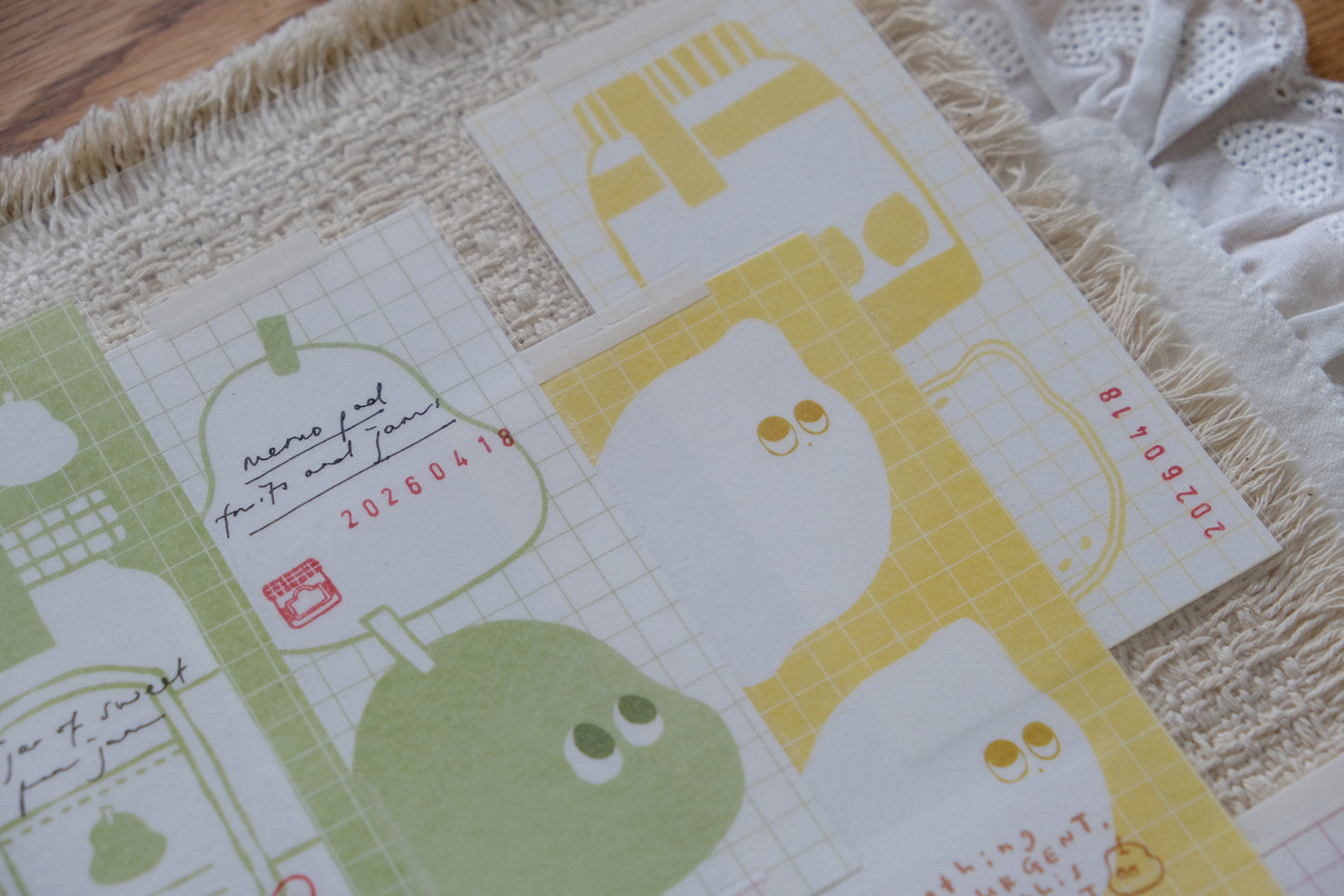 Fruit Jam: Memo Pad