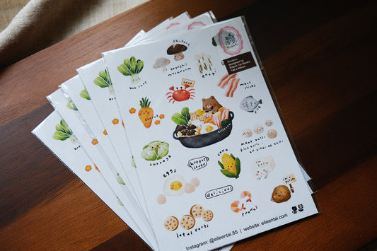 Stickers: Hotpot Bear