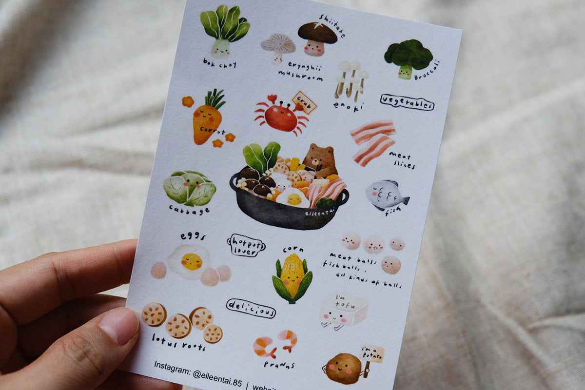 Stickers: Hotpot Bear