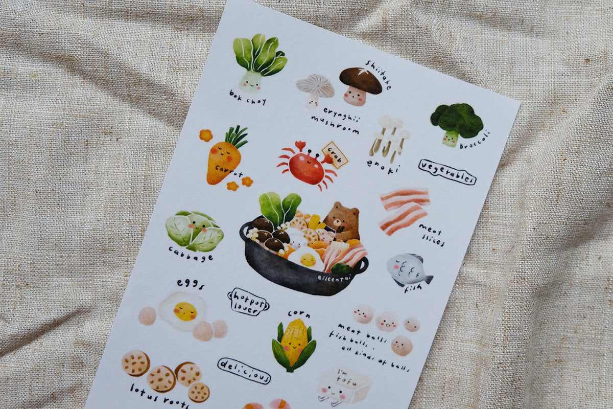 Stickers: Hotpot Bear