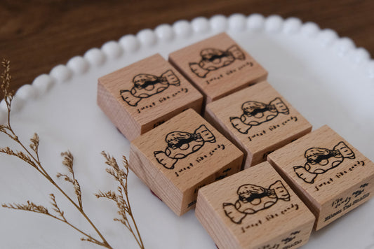Sweet Like Candy Rubber Stamp