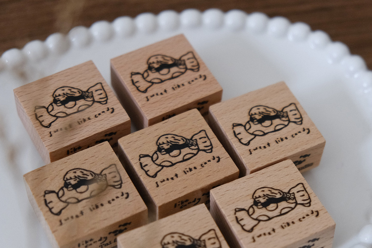 Sweet Like Candy Rubber Stamp