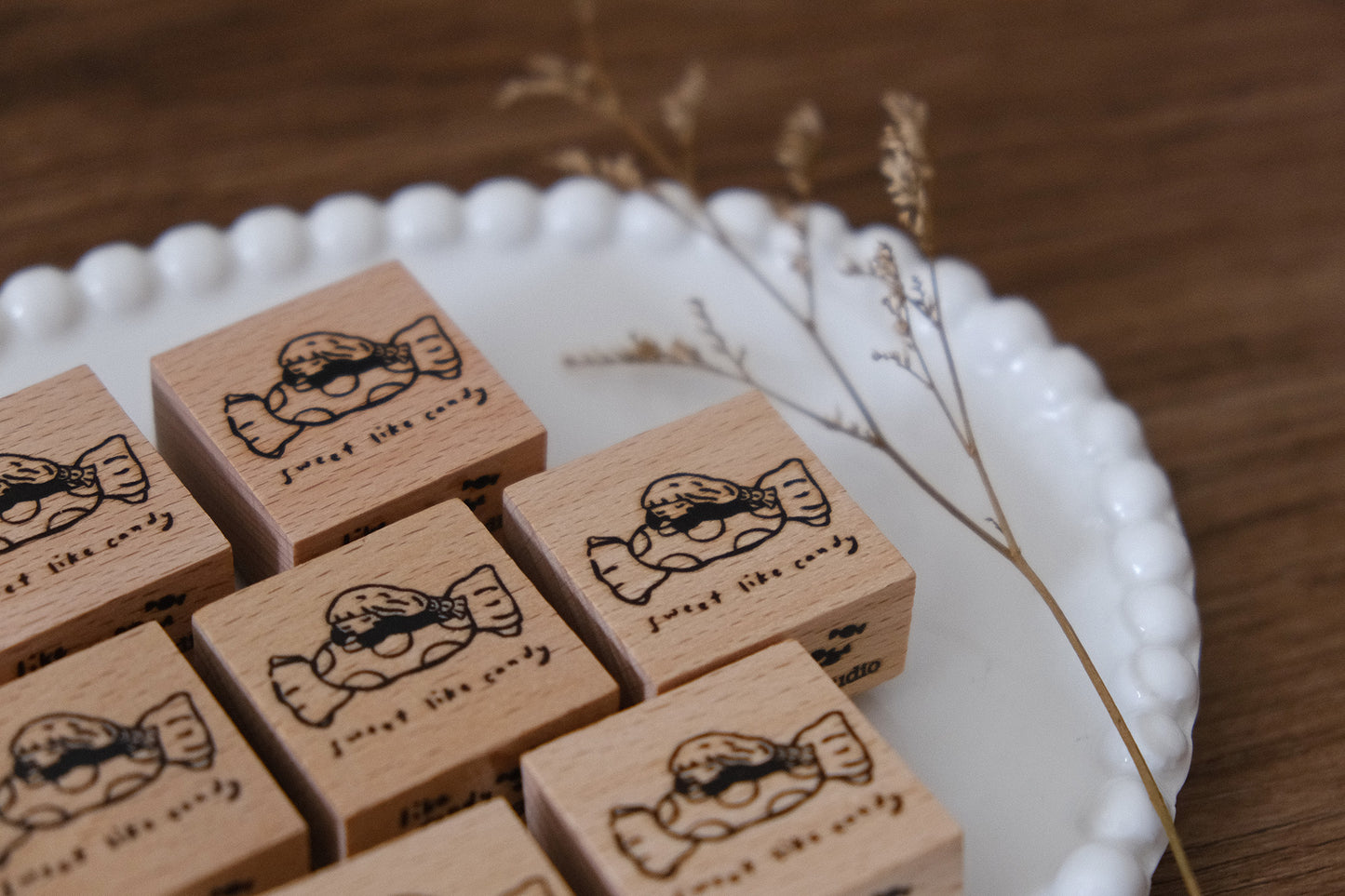 Sweet Like Candy Rubber Stamp