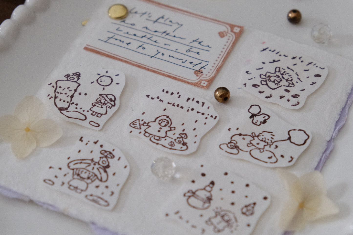 {Let's Play} Rubber Stamps