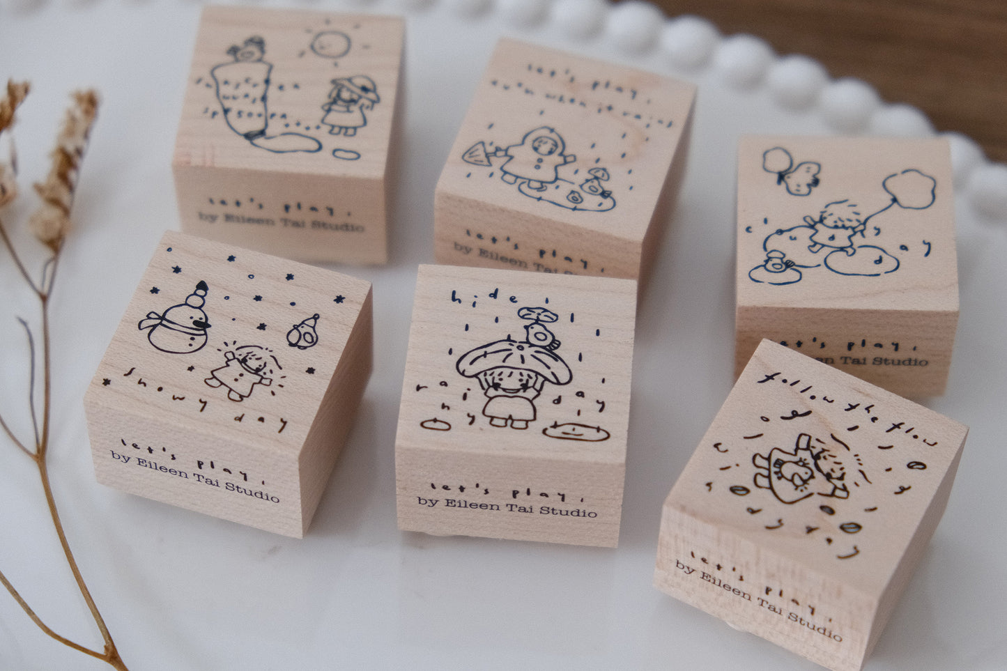 {Let's Play} Rubber Stamps