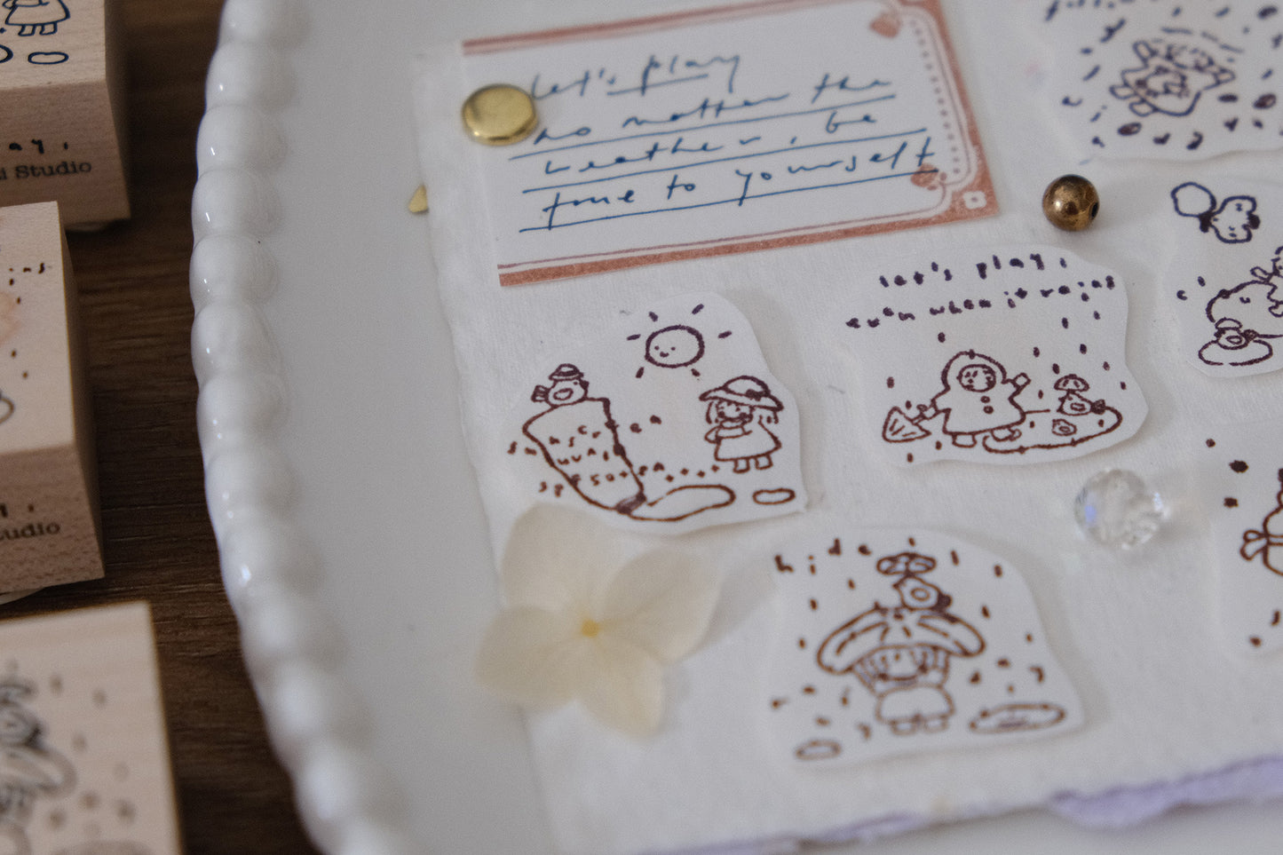 {Let's Play} Rubber Stamps