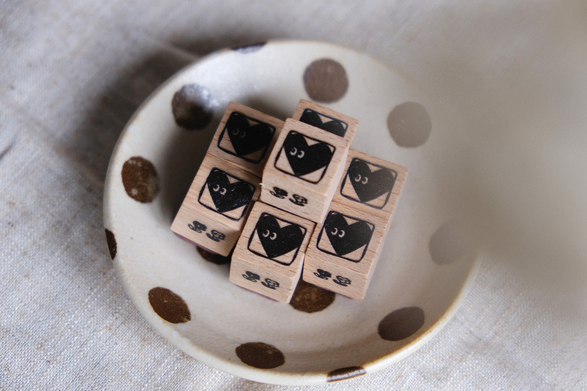 LoveLoveLoveLove Rubber Stamp