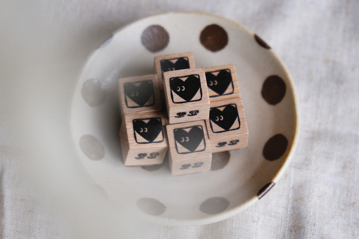 LoveLoveLoveLove Rubber Stamp