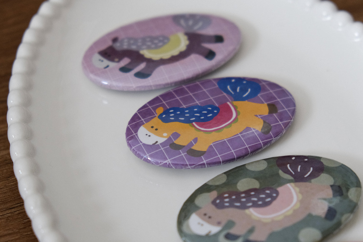 Clip-Clop: Oval Badges (Website Exclusives)