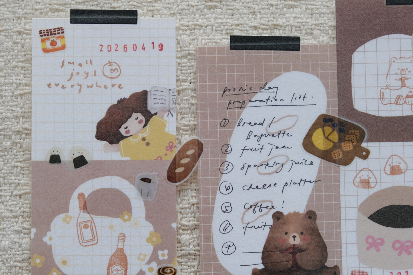 Picnic Daydream: Memo Pad