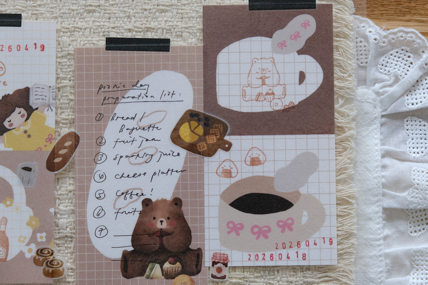 Picnic Daydream: Memo Pad