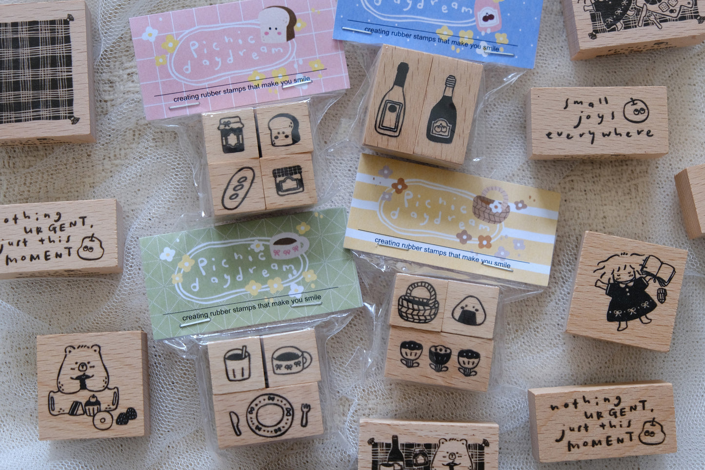 {Picnic Daydream} Rubber Stamp Sets