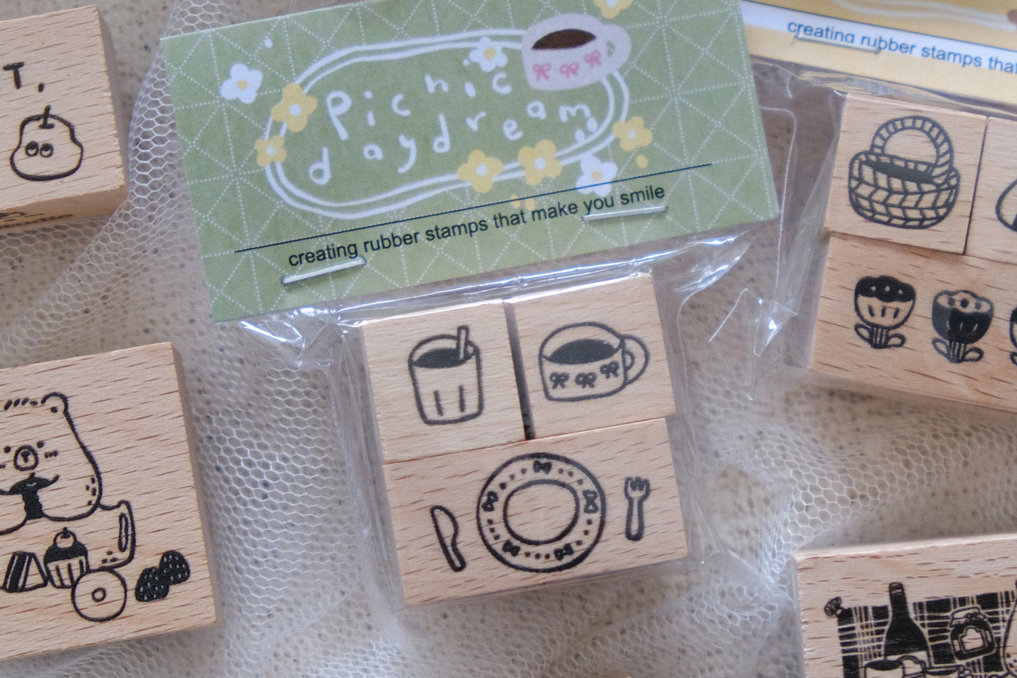 {Picnic Daydream} Rubber Stamp Sets