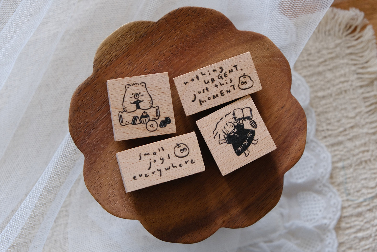 {Picnic Daydream} Rubber Stamps