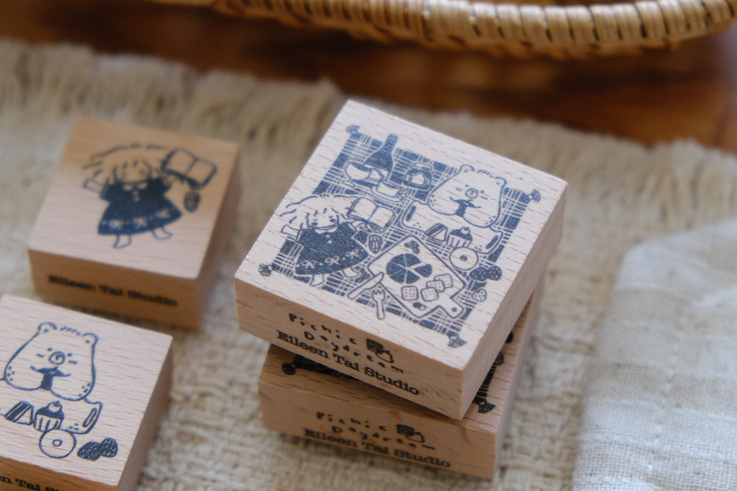 {Picnic Daydream} Rubber Stamps
